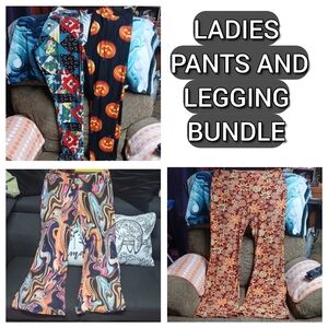 No Boundaries And LULAROE HOLIDAY Leggings And Pants Bundle Plus Size